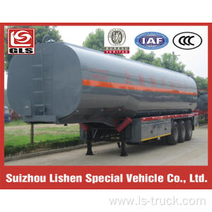 3 Axles 45000L Insulated Tank Bitumen Semi-trailer